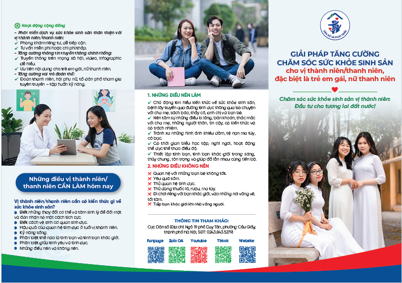 UBND xã Trung Ngãi triển khai tuyên truyền về chăm sóc sức khỏe sinh sản vị thành niên/thanh niên theo Công văn số: 5742/SYT-NVY ngày 31/12/2025 của Sở Y tế tỉnh Vĩnh Long.