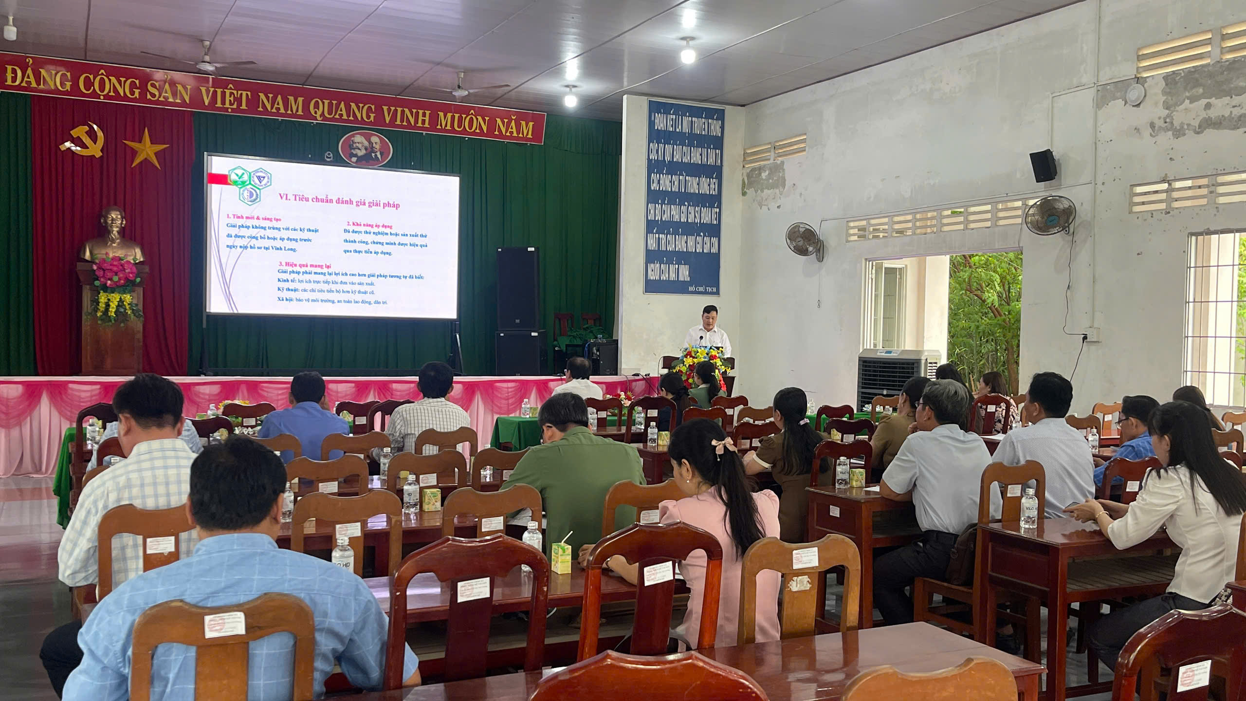 Ủy ban nhân dân xã Trung Ngãi tổ chức Hội nghị phát động và tập huấn triển khai Hội thi Sáng tạo kỹ thuật Trần Đại Nghĩa lần thứ I, năm 2026-2027