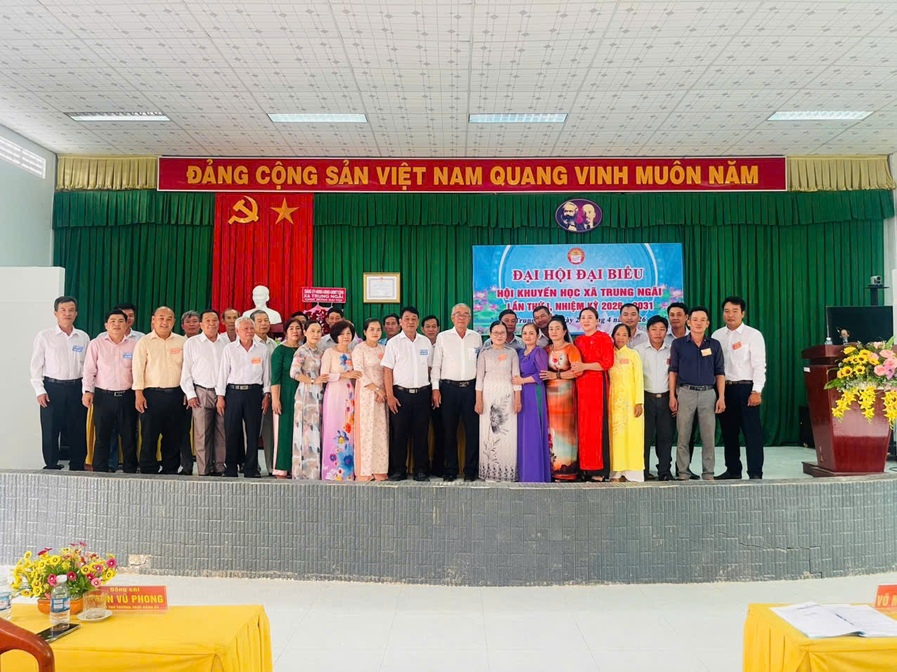 Xã Trung Ngãi tổ chức thành công Đại hội Đại biểu Hội Khuyến học lần thứ nhất, nhiệm kỳ 2026-2031