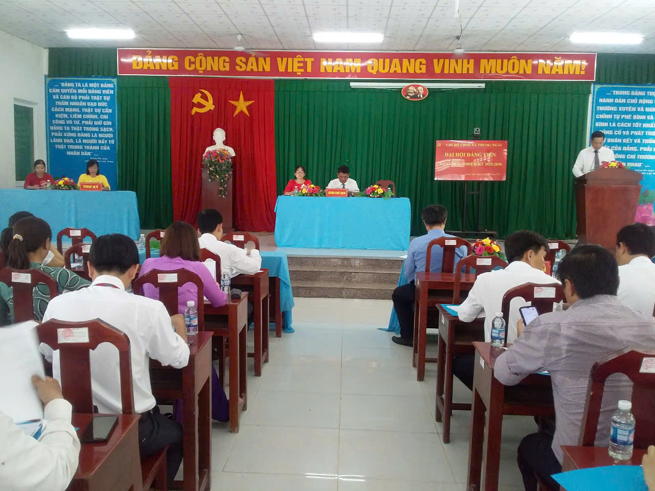 Đại hội Chi bộ Ủy ban Nhân dân xã Trung Ngãi, lần thứ I, Nhiệm kỳ 2025-2030. 