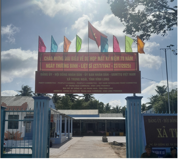 UBND xã Trung Ngãi tổ chức kỷ niệm 78 năm ngày Thương binh liệt sĩ 
(27/7/1947 - 27/7/2025)
